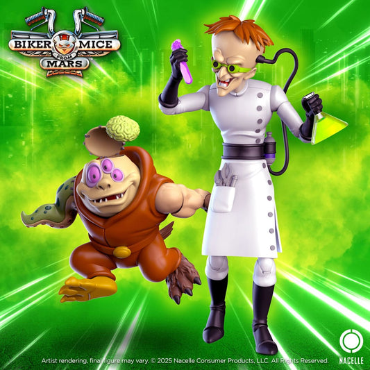 Los motorratones de Marte Figura Karbunkle & Fred The Mutant 23 cm - Z POP Toys
