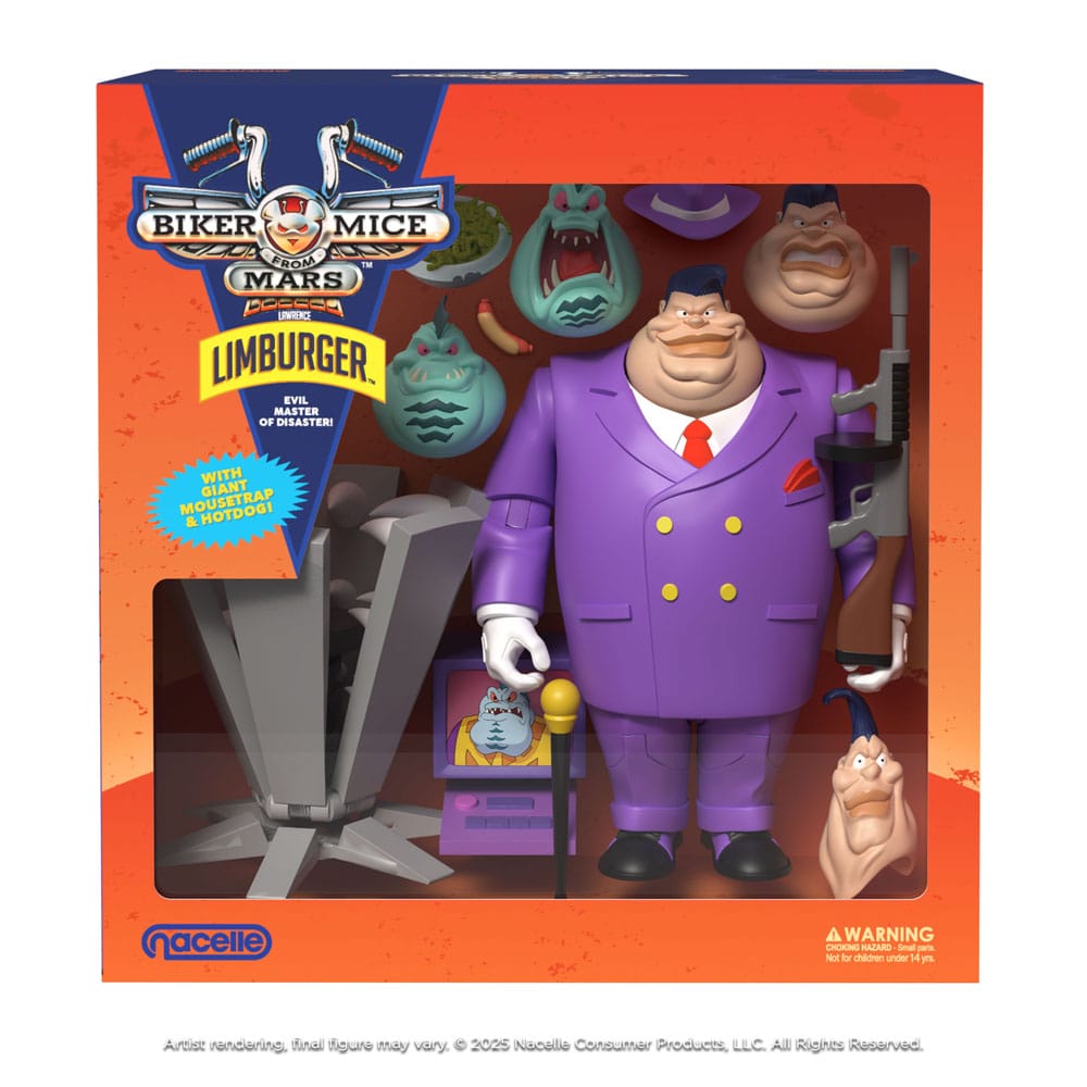 Los motorratones de Marte Figura Limburger 23 cm - Z POP Toys