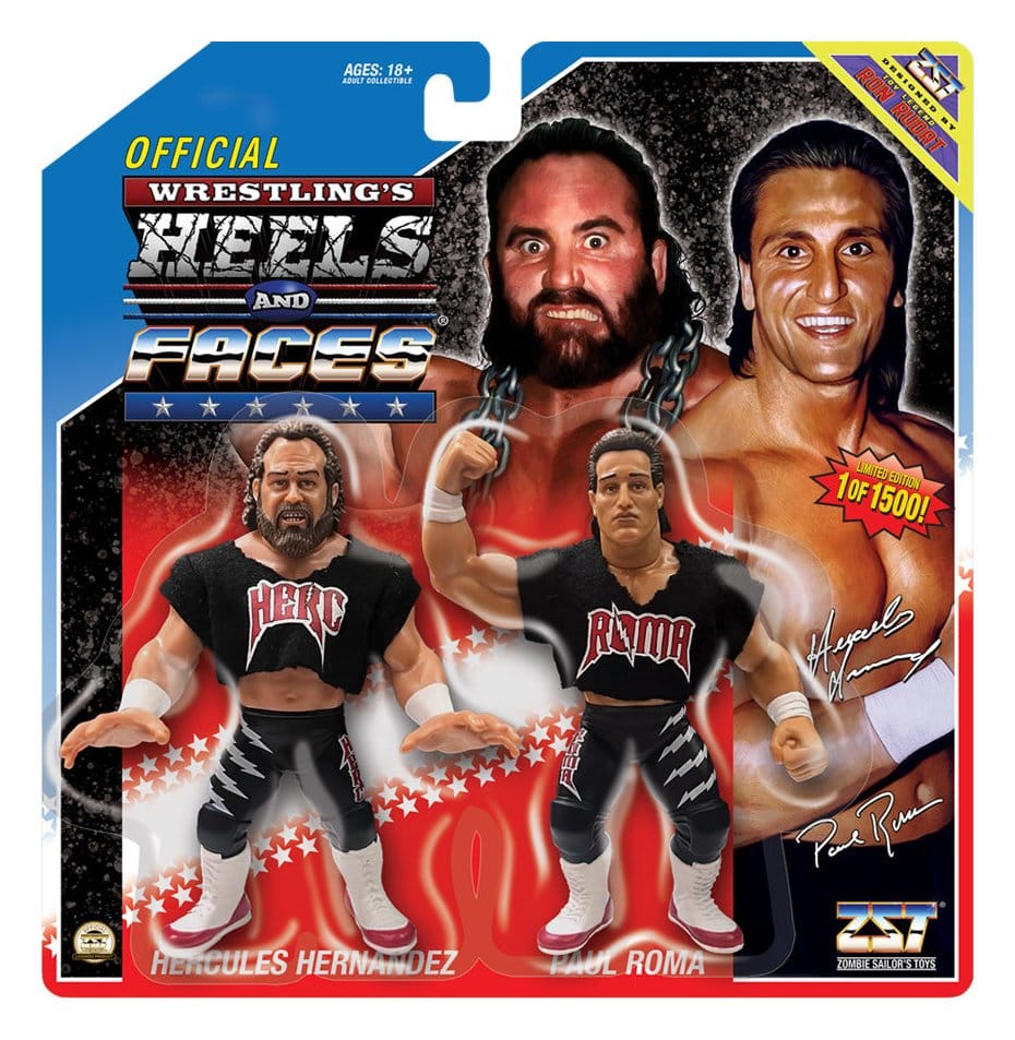 Zombie Sailor's Toys Figuras Pack de 2 Black Gear Hercules and Paul Roma 11 cm
