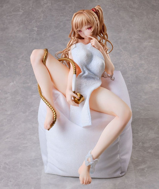 Original Character Figura PVC Girl in the Bath [Cushion Ver.] Illustration by Ponzu 26 cm