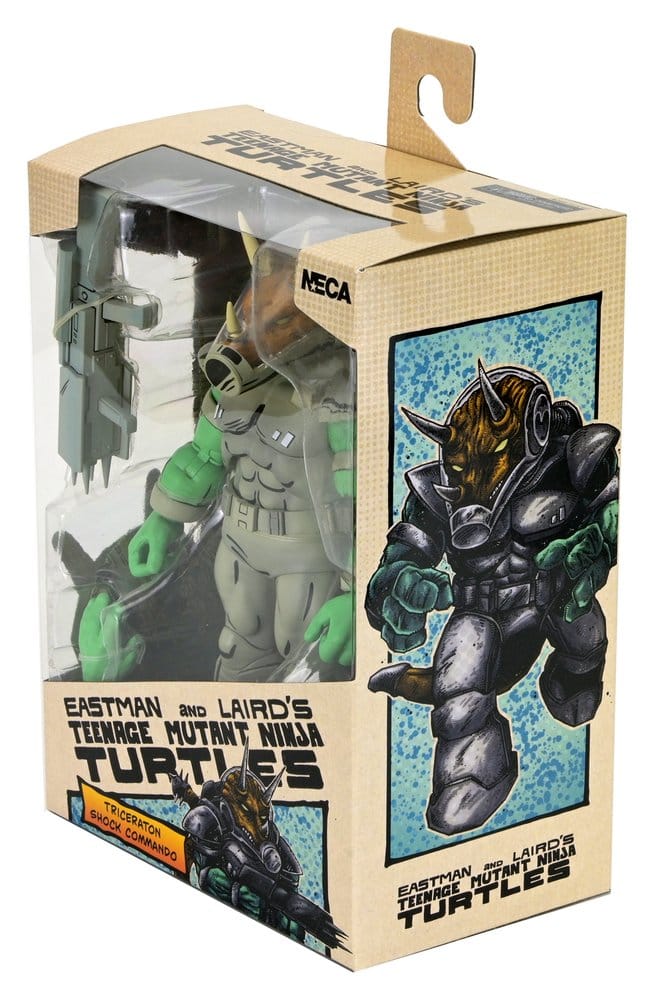 Tortugas Ninja (Mirage Comics) Figura Shock Commando Triceraton 18 cm