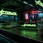 Cyberpunk 2077 Lámpara Logo Afterlife 8 cm