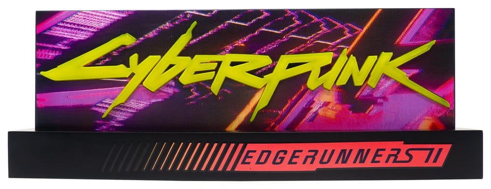 Cyberpunk: Edgerunners Lámpara Logo Edgerunner 2 8 cm
