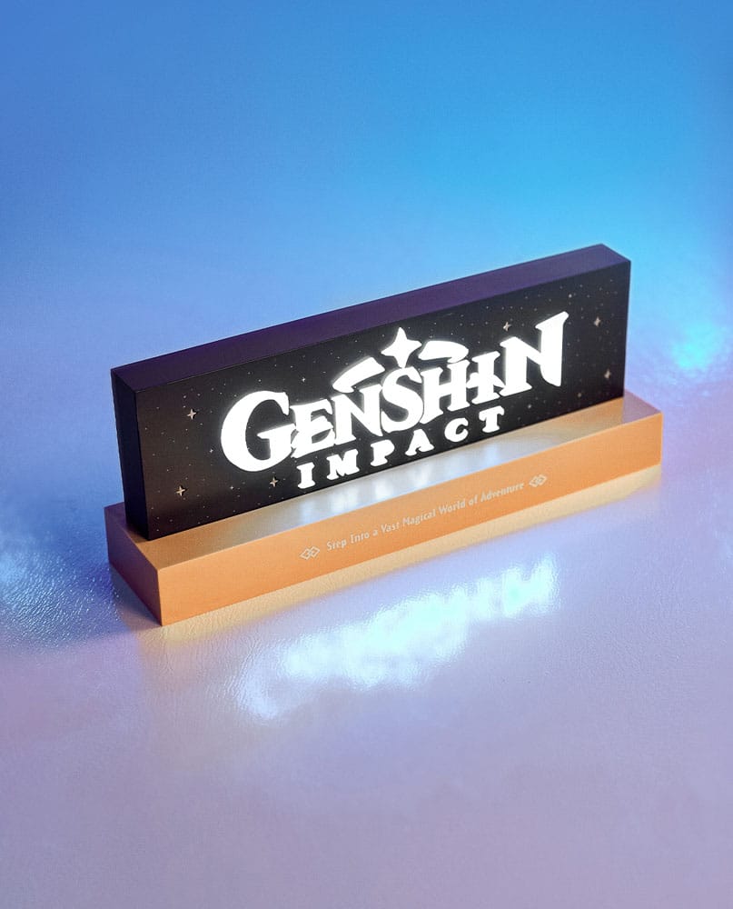 Genshin Impact Lámpara LED Logo 22 cm