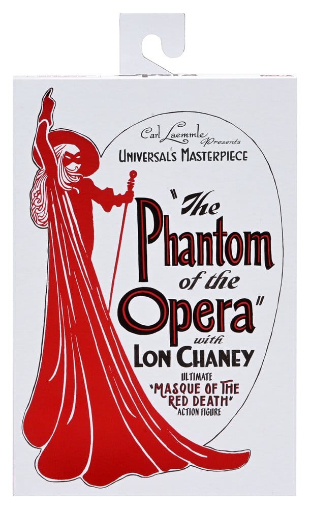 El fantasma de la ópera (1925) Ultimate Figura Masque of the Red Death (B&W) 18 cm