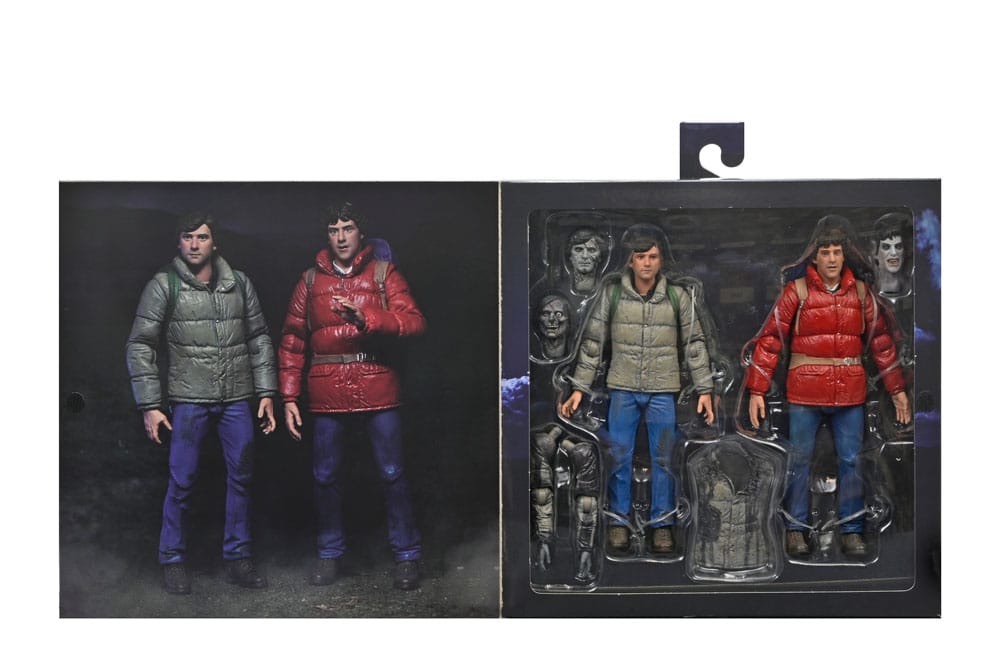 Un Hombre Lobo Aamericano en Londres 2 pack Figuras Jack & David 18 cm - Z POP Toys