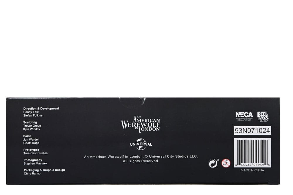 Un Hombre Lobo Aamericano en Londres 2 pack Figuras Jack & David 18 cm - Z POP Toys