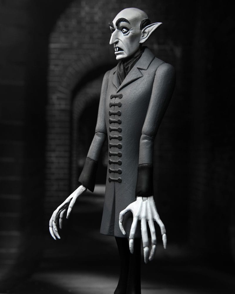 Nosferatu Toony Terrors Figura Count Orlok Silver Screen Edition 15 cm