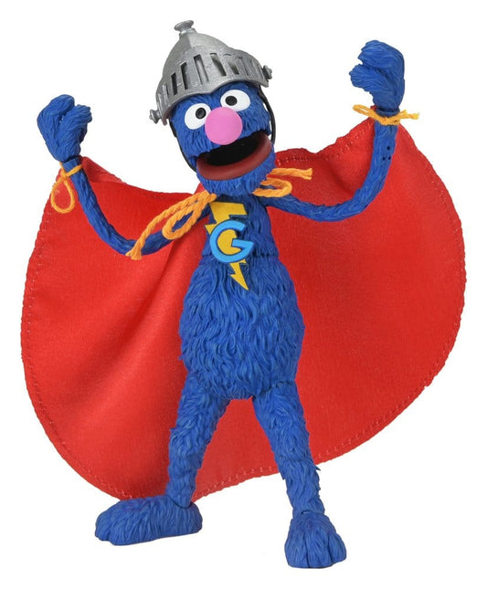Barrio Sésamo Ultimate Figura Super Grover 18 cm