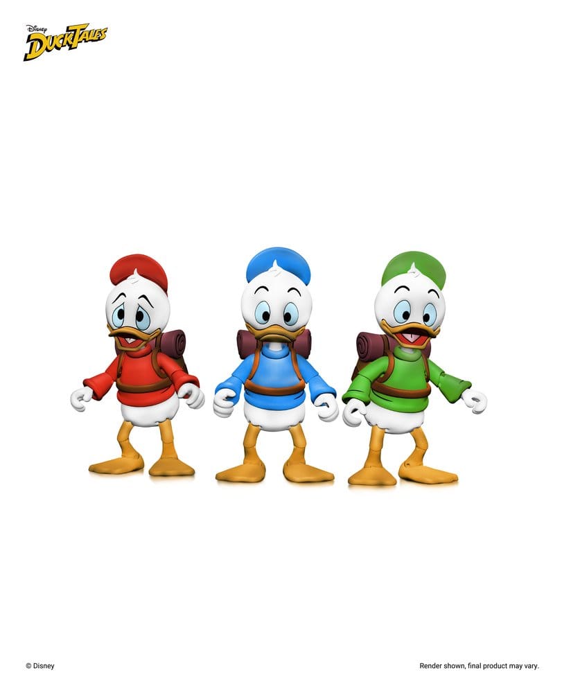 DuckTales Ultimate Figuras Pack de 3 Huey, Dewey, and Louie 18 cm
