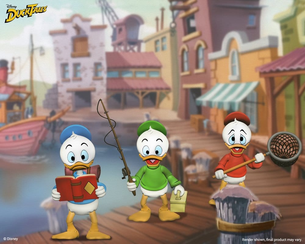 DuckTales Ultimate Figuras Pack de 3 Huey, Dewey, and Louie 18 cm