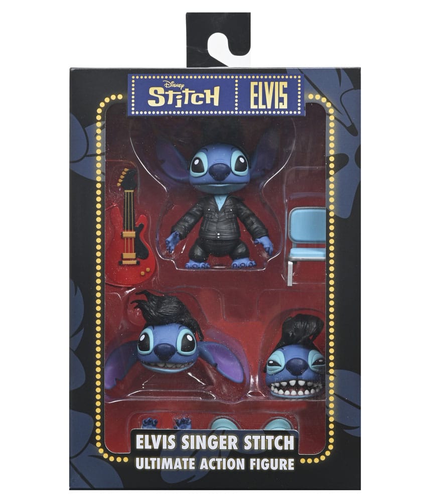 Lilo & Stitch Figura Ultimate Singer Elvis Stitch 7 cm