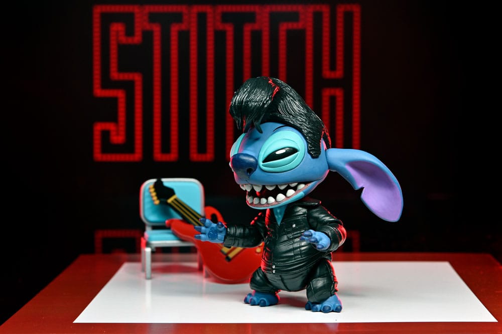 Lilo & Stitch Figura Ultimate Singer Elvis Stitch 7 cm