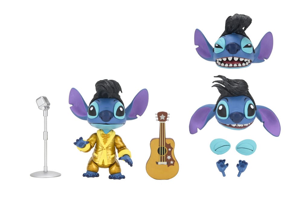 Lilo & Stitch Figura Ultimate Gold Suit Elvis Stitch 18 cm