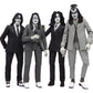 KISS pack de 4 Figuras Dressed to Kill Album Cover 18 cm