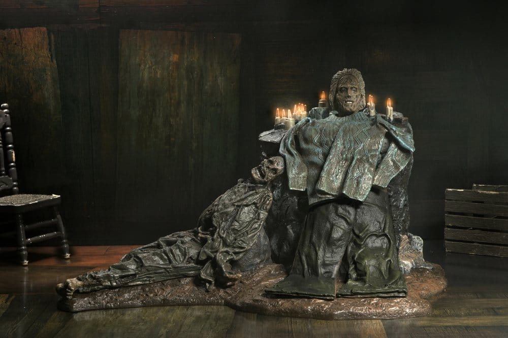 Friday the 13th: The Game Diorama Trenchcoat with Spikes Inferno Room Deluxe Set