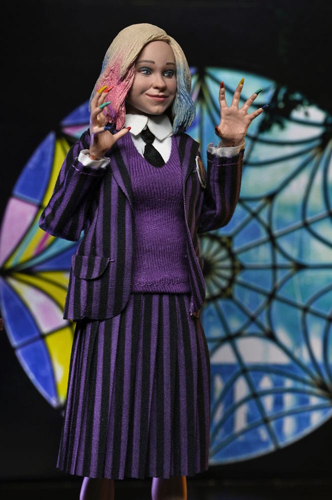 Wednesday Paquete de 2 Figuras Wednesday Addams (Nevermore Uniform) and Enid 20 cm