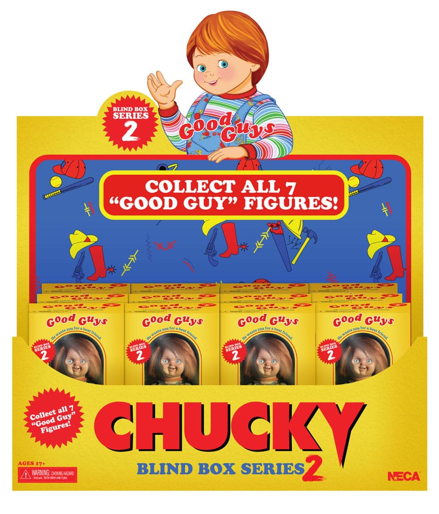 Chucky (TV Series) Figuras Blind Box 1/7 Good Guy Series 2 Surtido (12)