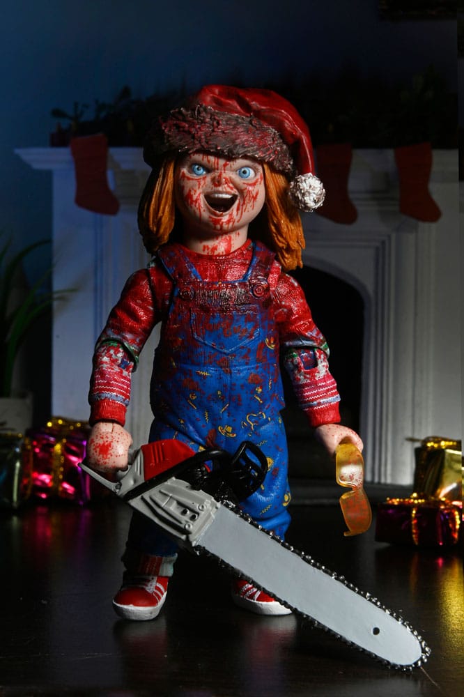 Chucky (Serie de TV) Ultimate Figura Chucky (Holiday Edition) 18 cm