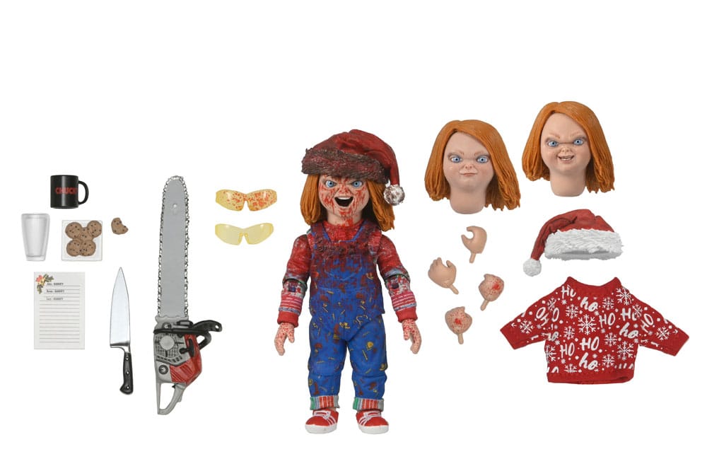 Chucky (Serie de TV) Ultimate Figura Chucky (Holiday Edition) 18 cm