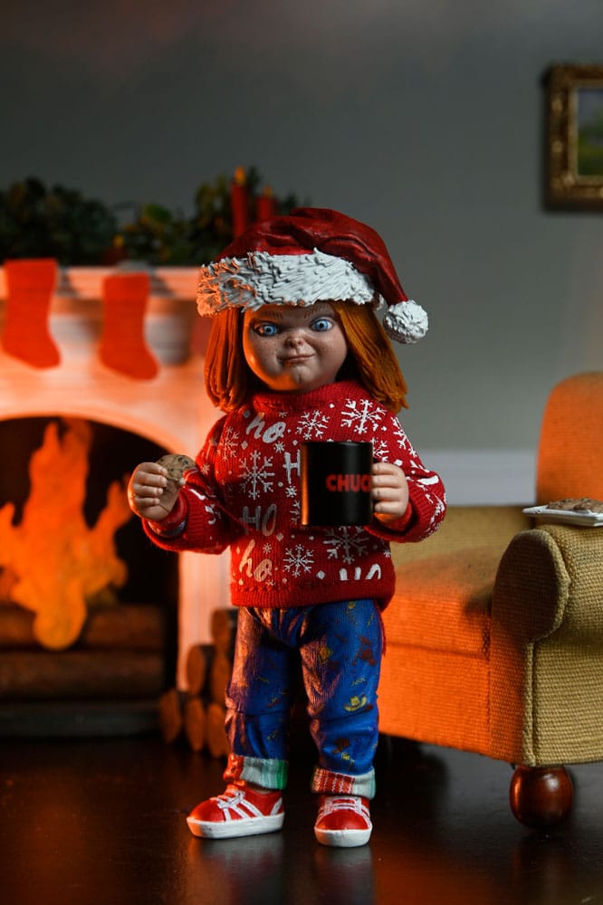 Chucky (Serie de TV) Ultimate Figura Chucky (Holiday Edition) 18 cm