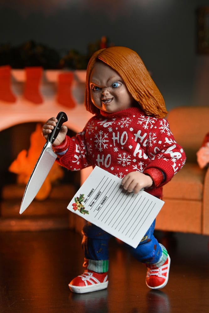 Chucky (Serie de TV) Ultimate Figura Chucky (Holiday Edition) 18 cm