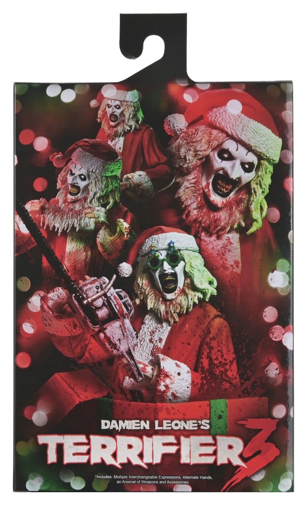 Terrifier 3 Figura Ultimate Santa Suit Art the Clown (Bloody Version) 18 cm