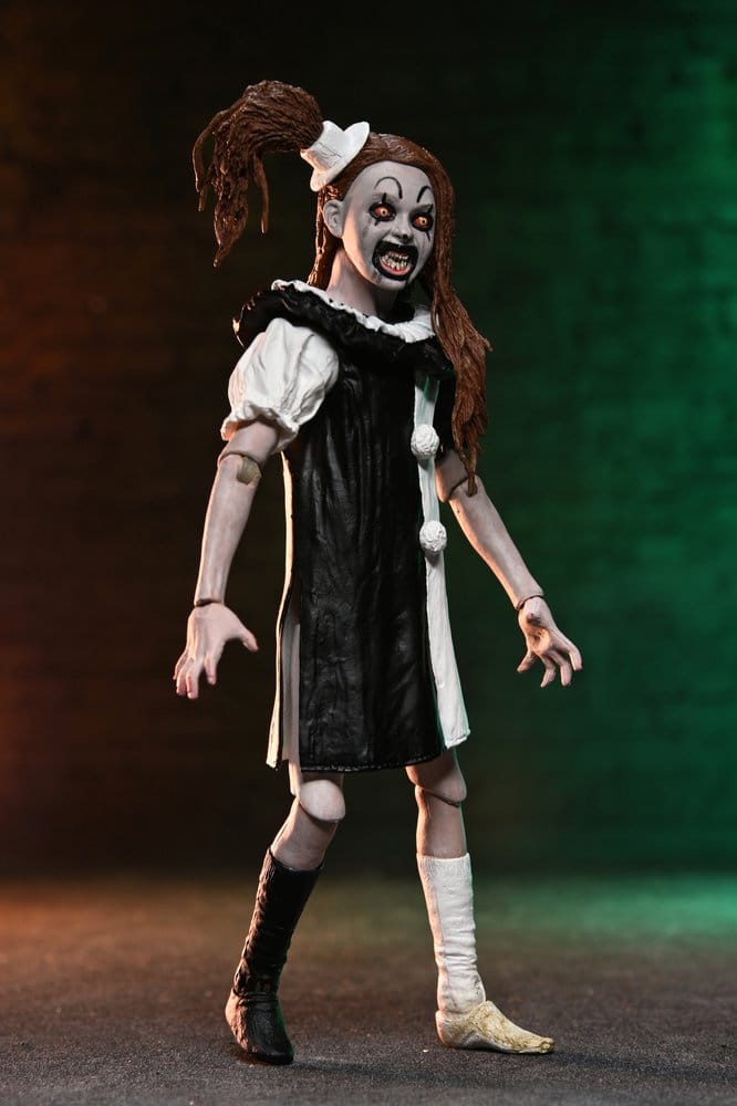 Terrifier 2 2 pack Figuras Ultimate Art the Clown & Little Pale Girl 18 cm