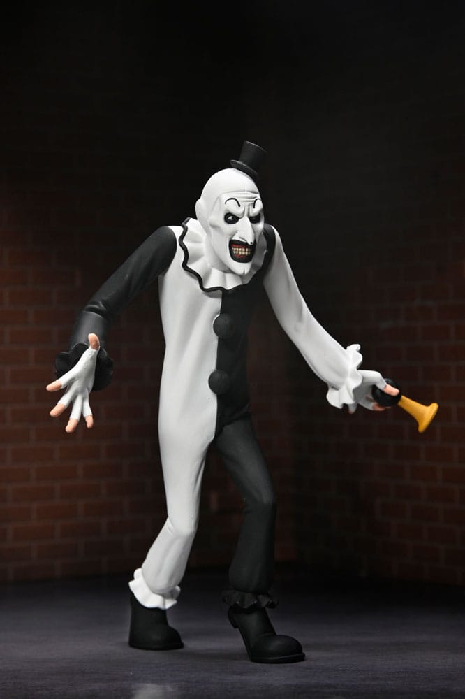 Terrifier Toony Terrors Figura Art the Clown 15 cm