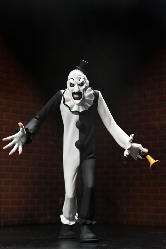 Terrifier Toony Terrors Figura Art the Clown 15 cm