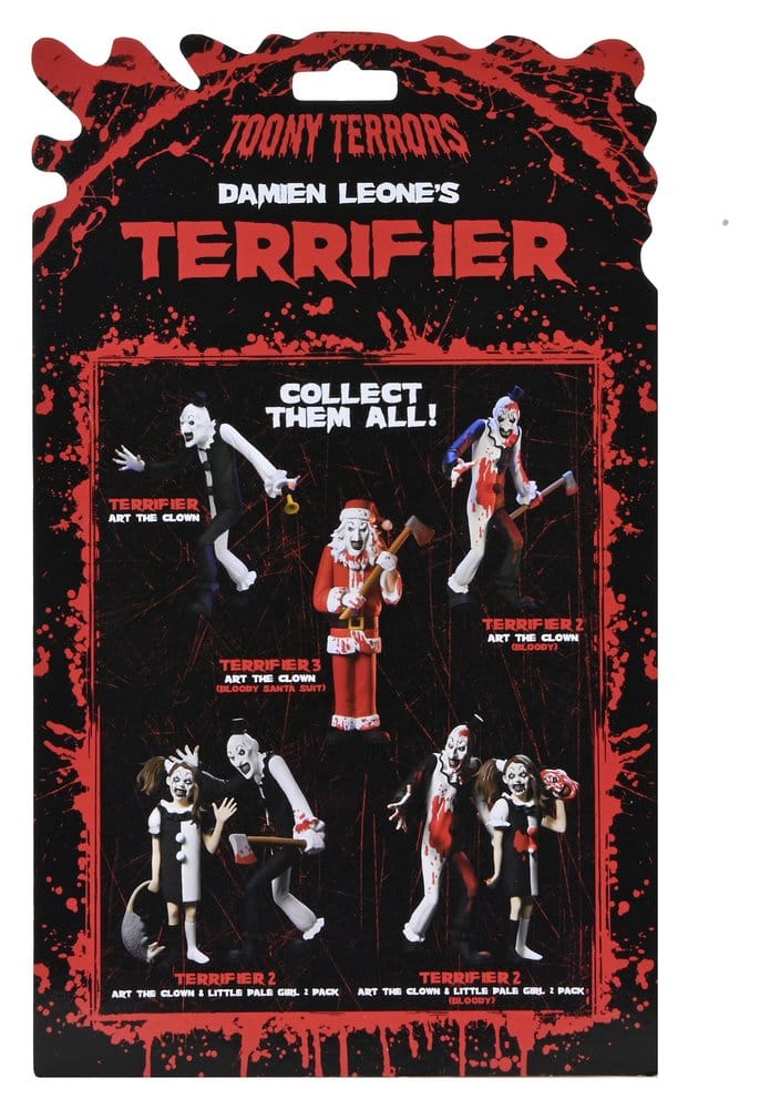 Terrifier 3 Toony Terrors Figura Santa Suit Art the Clown (Bloody Version) 15 cm