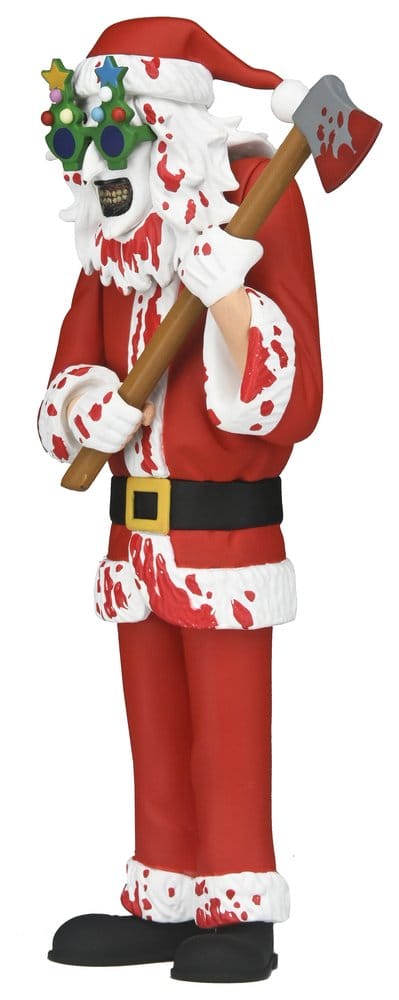Terrifier 3 Toony Terrors Figura Santa Suit Art the Clown (Bloody Version) 15 cm