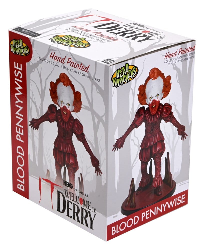 It: Welcome To Derry Head Knocker Blood Pennywise 19 cm - Z POP Toys