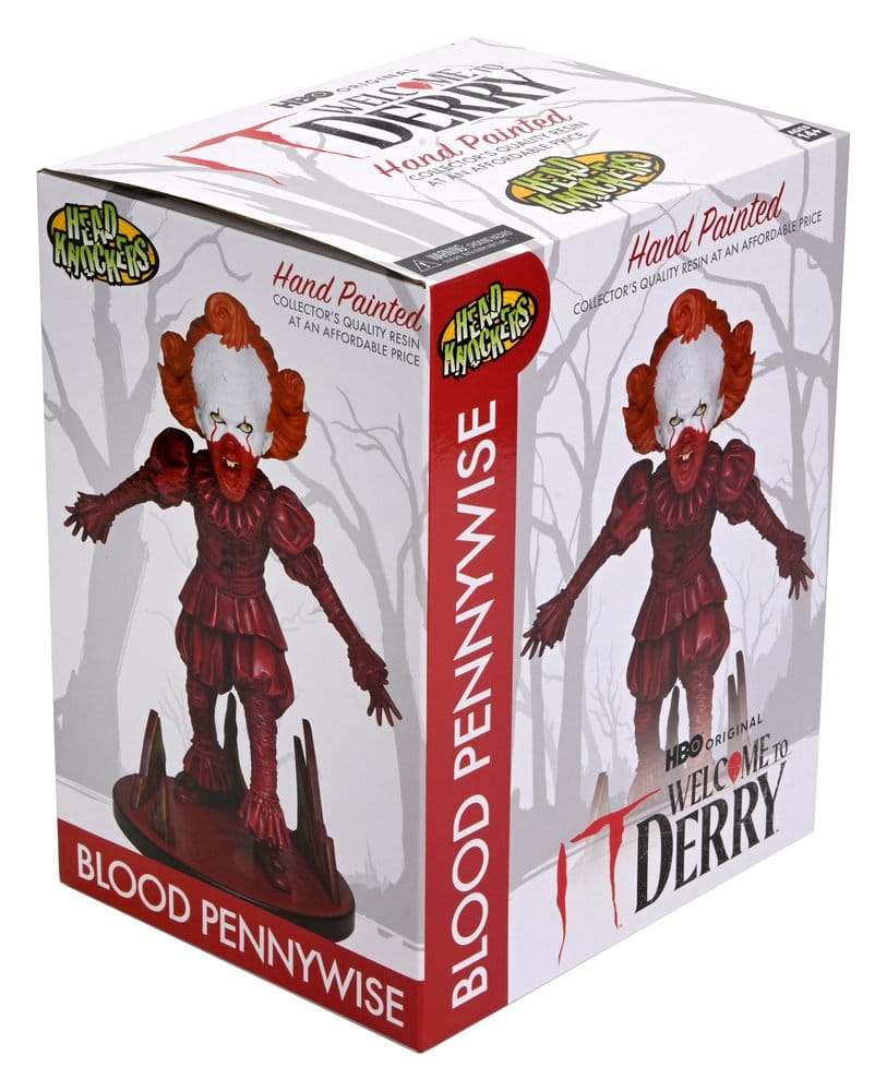 It: Welcome To Derry Head Knocker Blood Pennywise 19 cm - Z POP Toys