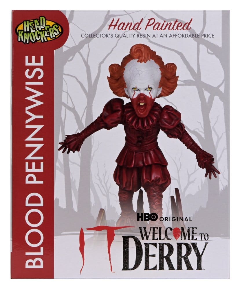 It: Welcome To Derry Head Knocker Blood Pennywise 19 cm - Z POP Toys