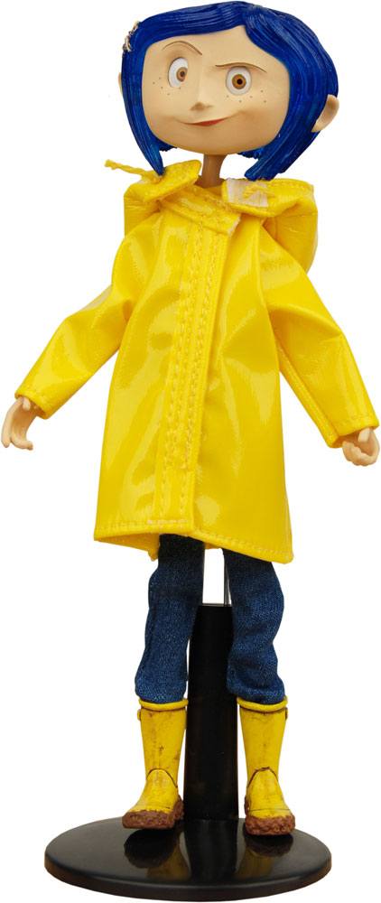 Coraline Muñeca Flexible Raincoat & Boots