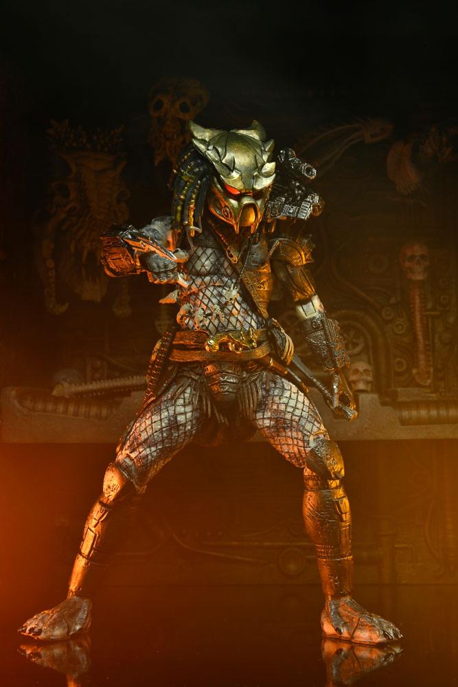 Depredador 2: La Tribu Perdida Ultimate Figura Elder Predator 18 cm
