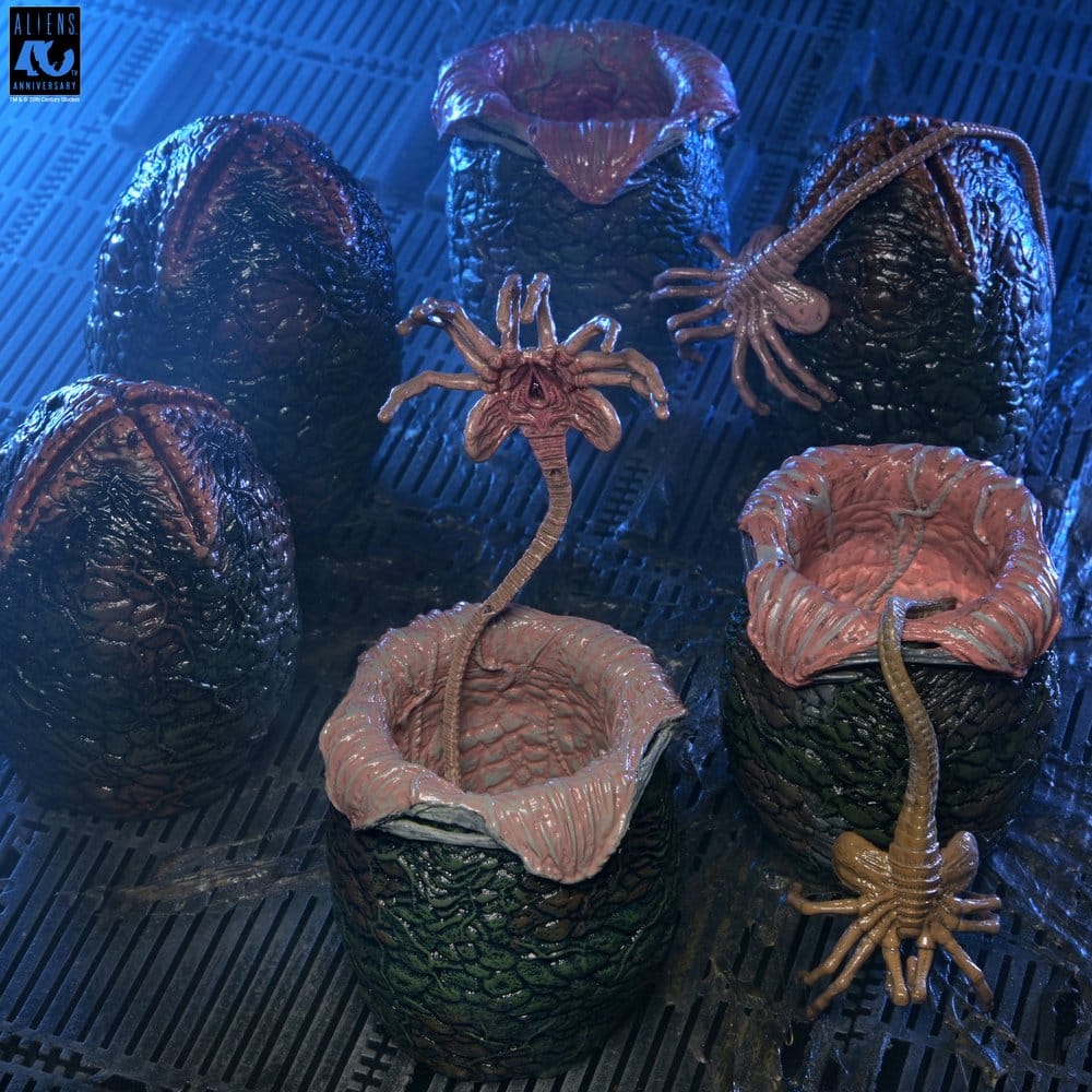 Aliens Pack de 6 Accesorios Carton of Alien Eggs (40th Anniversary)