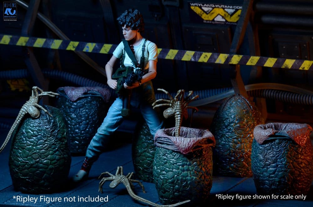 Aliens Pack de 6 Accesorios Carton of Alien Eggs (40th Anniversary)