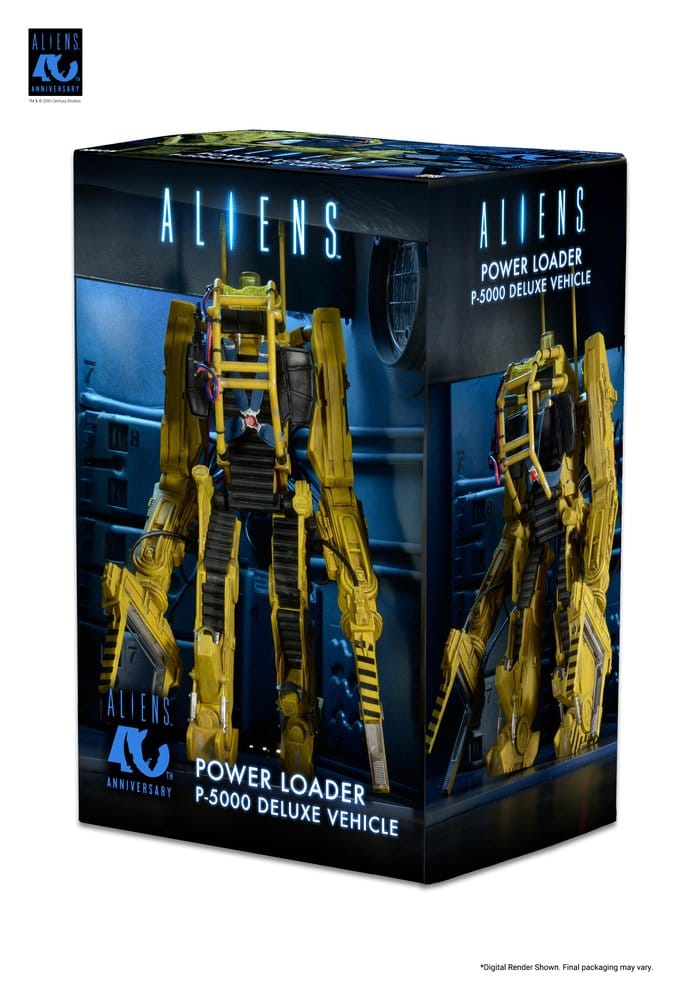 Aliens Vehículo de Lujo Power Loader (P-5000) (40th Anniversary) 28 cm