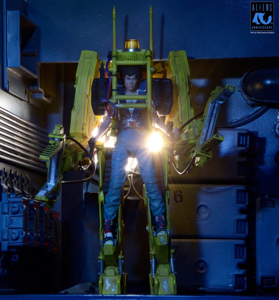Aliens Vehículo de Lujo Power Loader (P-5000) (40th Anniversary) 28 cm