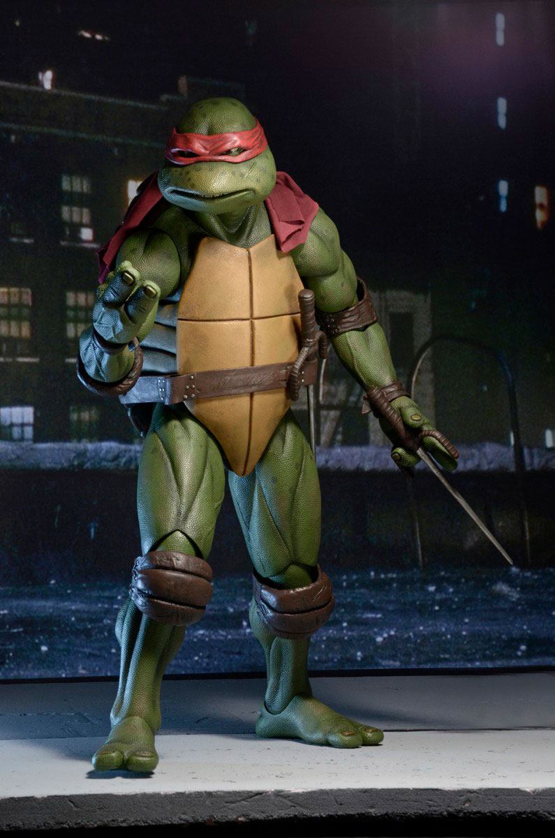PACK 4 FIGURAS 42 CM 1/4 SCALE FIGURE TMNT MOVIE 1990 - LEONARDO - RAPHAEL - MICHELANGELO - DONATELLO