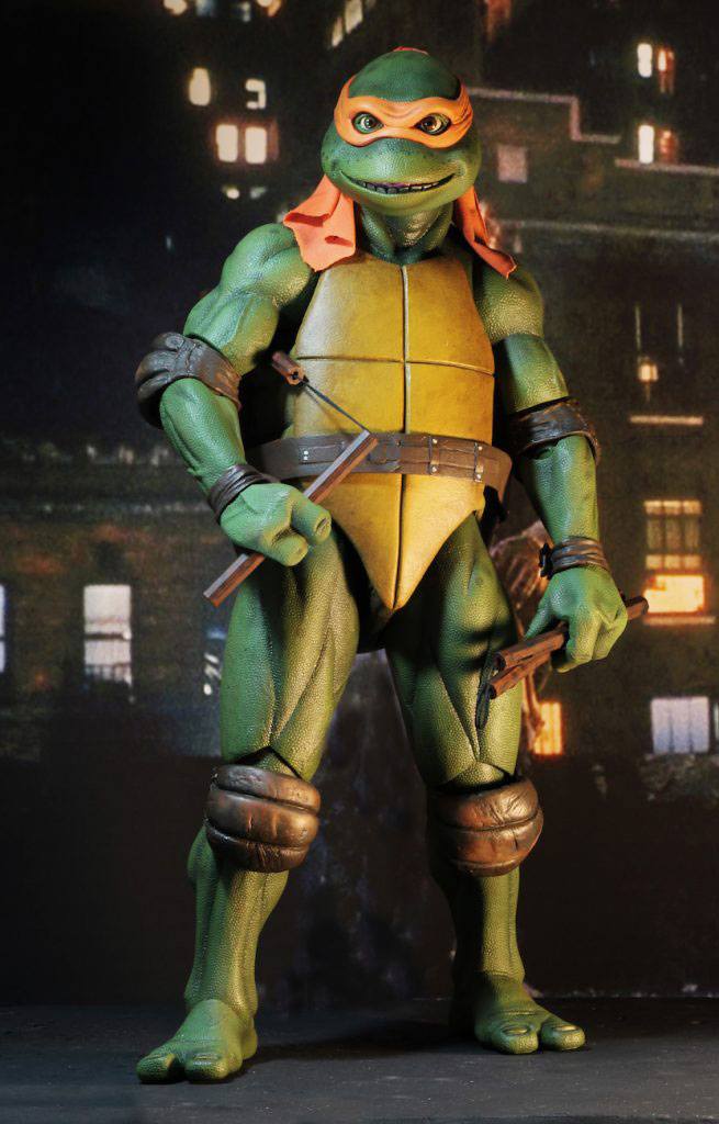PACK 4 FIGURAS 42 CM 1/4 SCALE FIGURE TMNT MOVIE 1990 - LEONARDO - RAPHAEL - MICHELANGELO - DONATELLO