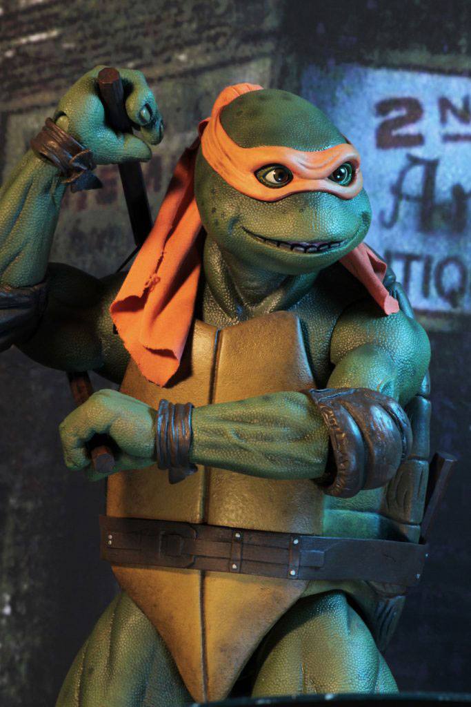 PACK 4 FIGURAS 42 CM 1/4 SCALE FIGURE TMNT MOVIE 1990 - LEONARDO - RAPHAEL - MICHELANGELO - DONATELLO