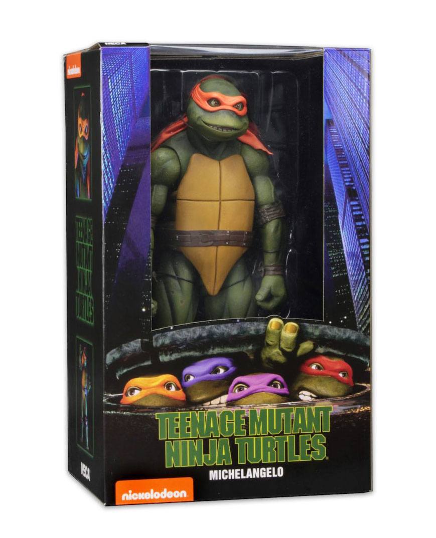 PACK 4 FIGURAS 42 CM 1/4 SCALE FIGURE TMNT MOVIE 1990 - LEONARDO - RAPHAEL - MICHELANGELO - DONATELLO
