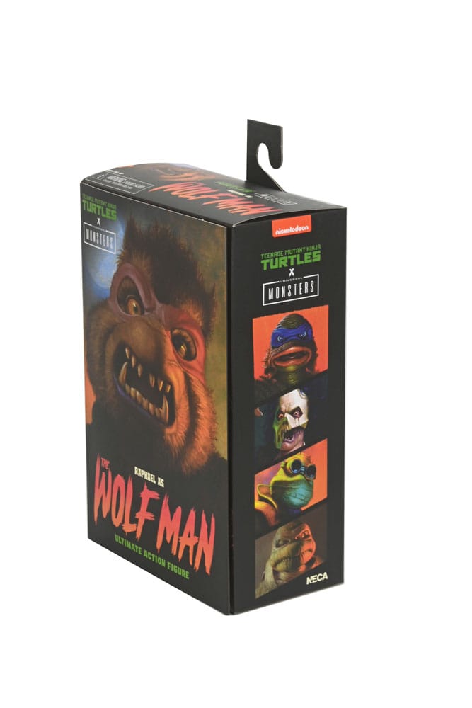Universal Monsters/Teenage Mutant Ninja Turtles Figura Raphael as the Wolfman 18 cm