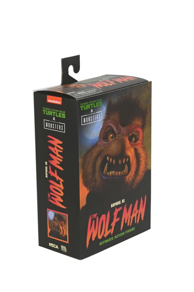 Universal Monsters/Teenage Mutant Ninja Turtles Figura Raphael as the Wolfman 18 cm