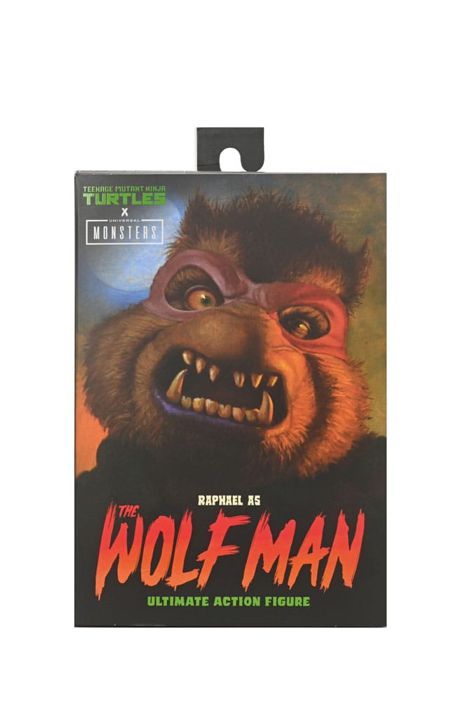 Universal Monsters/Teenage Mutant Ninja Turtles Figura Raphael as the Wolfman 18 cm