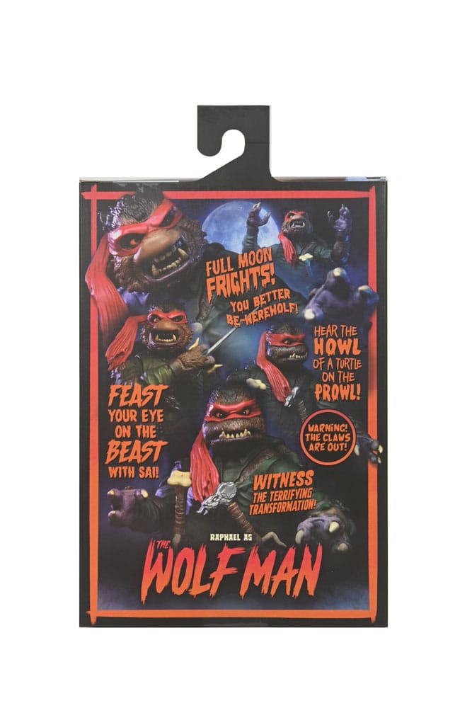 Universal Monsters/Teenage Mutant Ninja Turtles Figura Raphael as the Wolfman 18 cm