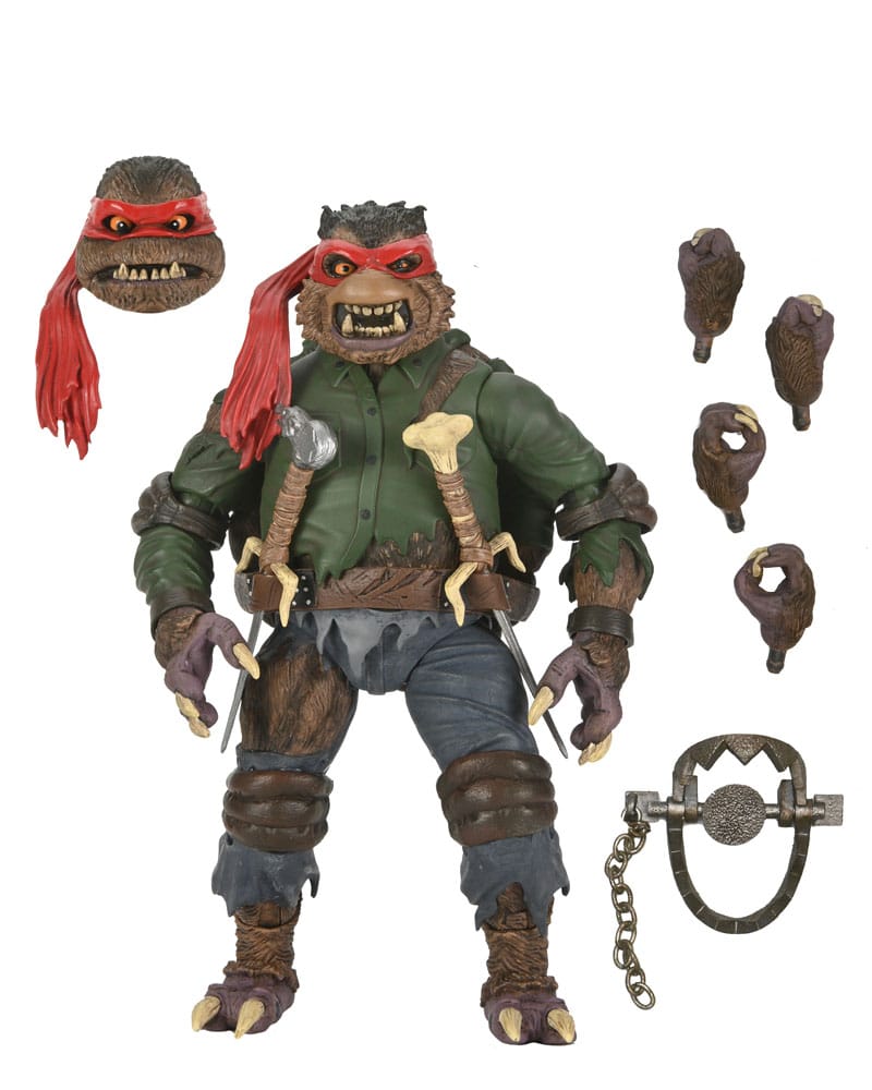 Universal Monsters/Teenage Mutant Ninja Turtles Figura Raphael as the Wolfman 18 cm